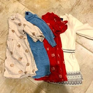 Lot of BABY GAP dresses, Size 4 Toddler